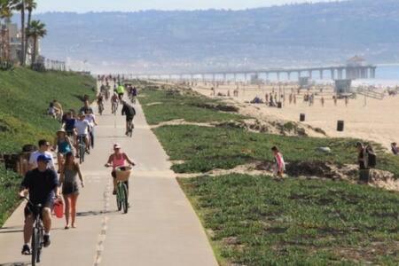 Amazing Ocean View - Luxury Manhattan Beach 1 Bedroom - Parking Esterno foto